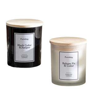 Vela perfumada de 7oz, vela de cera de soja con logotipo personalizado, tapa de madera, vela de regalo aromática para boda, decoración del hogar, vacaciones, aniversario - Product Image 1