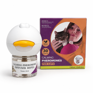 Hot Safe Anti Stress Pet Calmant Phéromone Diffuseur Recharge Kit Pour Chats Soulager L'anxiété De Séparation - Product Image 2