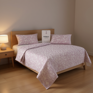 Ensemble de literie Romali Siberia Floral 180x220 cm 4 pièces en polyester respirant pour une utilisation toute l'année à la maison - Product Image 2