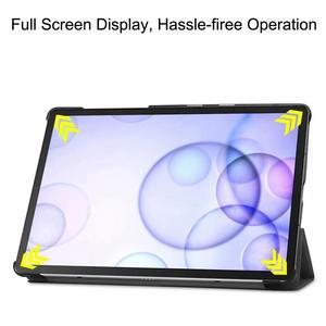 Custodia sottile pieghevole per <span class=keywords><strong>tablet</strong></span> Android <span class=keywords><strong>Samsung</strong></span> Galaxy Tab <span class=keywords><strong>S6</strong></span> con Smart Cover e funzione Auto Wake/Sleep - Product Image 5