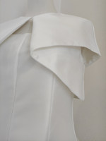 Robe de soirée mi-longue pour femme, col carré, coupe trapèze, avec cape courte, idéale pour l'été, le bureau, les mariages et les fêtes