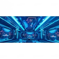 Modul LED Tahan Air GOB Layar LED Indoor/Outdoor Kustom untuk Meja KTV DJ, Display Booth, Pemandu Jalan di Pusat Perbelanjaan Swalayana