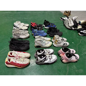 Chaussures de basketball pour hommes, haute tige, respirantes, baskets de marque d'occasion, style original de marque internationale, vente en gros - Product Image 6