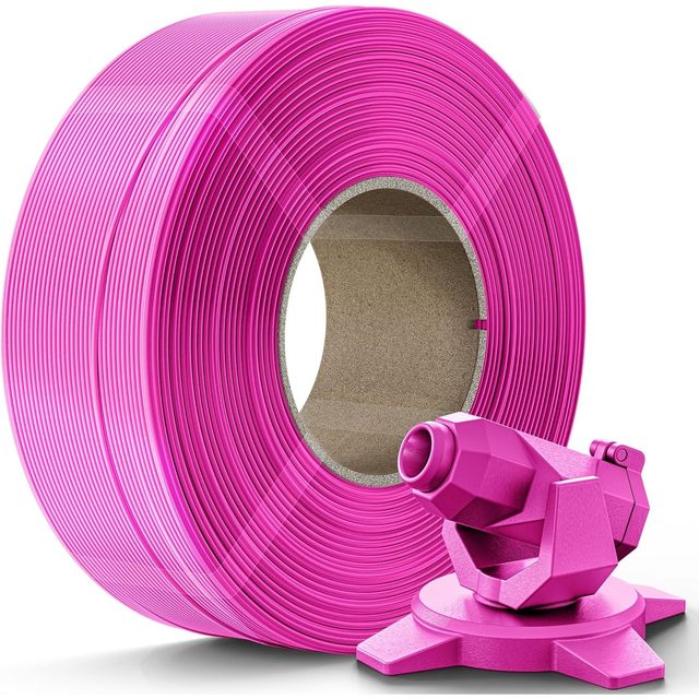 Creality 1kg (2.2lb) Magenta PETG Filament Refill for 3D Printers 1.75mm 0.03mm Reusable Spool B0DPFW8FWL