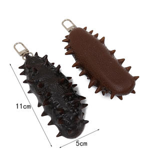 Bonne qualité Lidao Simulation Moyen Alliage <span class=keywords><strong>Porte</strong></span>-clés Pvc Photo Décoration Accessoires Mer Concombre Fruits De Mer <span class=keywords><strong>Porte</strong></span> Ornements Suspendus - Product Image 5