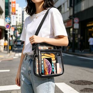 Transparent Pvc Single Shoulder Crossbody for Concert Festival Custom Print Wholesale Travel Bag - Product Image 4
