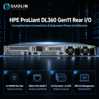 Serveur rack HPE ProLiant DL360 Gen11 5416S 1U, nœud de calcul polyvalent 1U pour serveur d'entreprise à charge de travail mixte à usage général