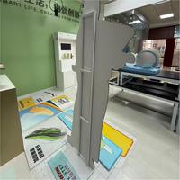 Stand publicitaire rigide pour événements, design léger, assemblage facile, personnalisable OEM, aspect premium, pour promotion et accueil des visiteurs