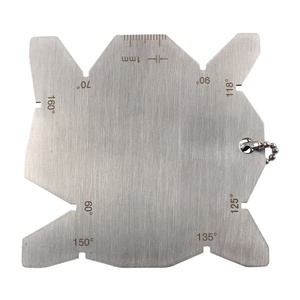 Herramientas de soldadura, Regla de soldadura, Calibrador de paso de roscas, Herramientas de maquinista, Calibrador de ángulos para torno y fresadora - Product Image 1