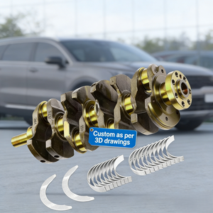 OEM Factory Custom High-Quality Tractor Engine Diesel Engine Forged Steel Crankshaft Excavator Crankshaft CNC Machining Service - Product Image 2