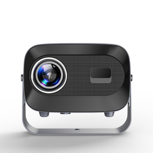 Projecteur portable LED A10 Plus LCD HD 720P 4K Wi-Fi 6 avec haut-parleur intégré, support réglable, pour cinéma maison et présentations professionnelles - Product Image 4
