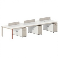 Bureaux de direction modernes pour le personnel de bureau à prix de gros abordables, bureaux d'ordinateur en bois avec tiroirs.