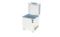 Réfrigérateur à vaccins 150L YC-150EW avec isolation isotherme, congélateur médical de type coffre pour stockage de 2 à 8 degrés, usage en laboratoire