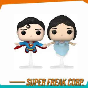 Cho <span class=keywords><strong>Funko</strong></span> <span class=keywords><strong>Pop</strong></span>! Bộ nhân vật hành động-siêu nhân & Lois bay để thu thập khuyến mãi trang trí mô hình đồ chơi quân sự độc đáo - Product Image 3