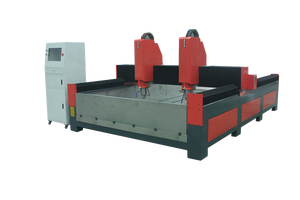 Máquina de grabado de granito de dos husillos Stone 1325 1530 2030 <span class=keywords><strong>Cnc</strong></span> <span class=keywords><strong>Router</strong></span> Machine para mármol 5.5KW - Product Image 3