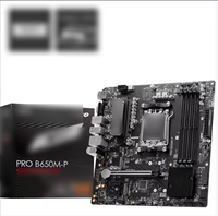 Carte mère de bureau PRO B650M-P/B650M-B DDR5 M-ATX compatible avec les processeurs R 9000/8000/7000 AM5, SATA quadri-canaux, reconditionnée, d'occasion