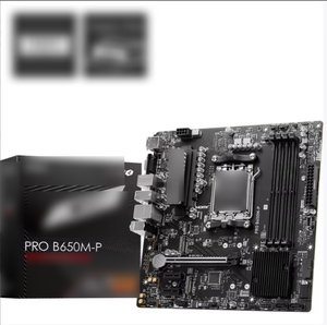 Placa Base de Escritorio <span class=keywords><strong>PRO</strong></span> B650M-P/B650M-B DDR5 M-ATX Compatible con Procesadores R 9000/8000/7000 AM5, Cuatro Canales SATA, Reacondicionada, Usada - Product Image 6