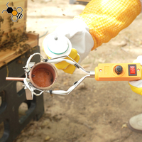Nouveau vaporisateur d'acide oxalique en acier inoxydable pour le contrôle des varroas chez les abeilles avec chauffage intégré et tension universelle