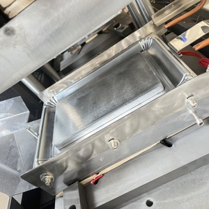 Tự động nhôm lá món ăn tấm sản xuất máy thủy lực bánh khay hình thành dùng một lần giấy tấm Máy làm - Product Image 6