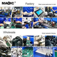 45CM 1M SATA II III Kabel kabel Pembuatan 8-Inch SATA II III 6.0 Gbps 7pin Female Ke Female Kabel Data dengan Penguncian Latch