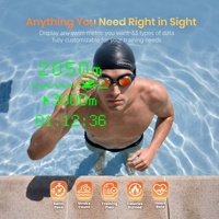 Lunettes de natation HoloSwim 3 Pro AR pour triathlon, entraînement IA, capteur 10 axes, affichage HUD en temps réel, anti-buée, anti-UV, pour nageurs en eau libre