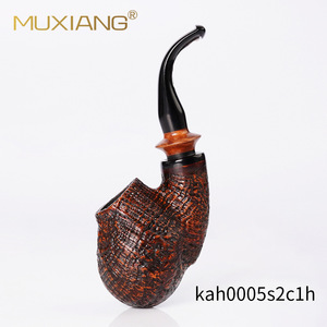 MUXIANG Tobacco Pipe Bent Type KAH0005H1C1K Smoking Pipe For Personal Gift - Product Image 1