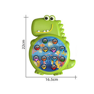 Caña de Pescar Magnética Simple con Diseño de Dinosaurio, de Plástico ABS, Juguete Educativo Montessori para Niños de 5 a 7 Años, Giratoria con Batería - Product Image 5