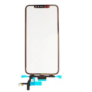 מקורי LCD מסך מגע זכוכית עבור iPhone 11Pro מקס XS מקסימום X XR תצוגה להגמיש כבל פנל עדשת תיקון נייד טלפון חלקי חילוף