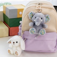Porte-clés en peluche mignon en forme d'éléphant, panda, renard, vache, lapin, chien, cochon – Vente en gros, fabricant personnalisé, cadeaux pour enfants