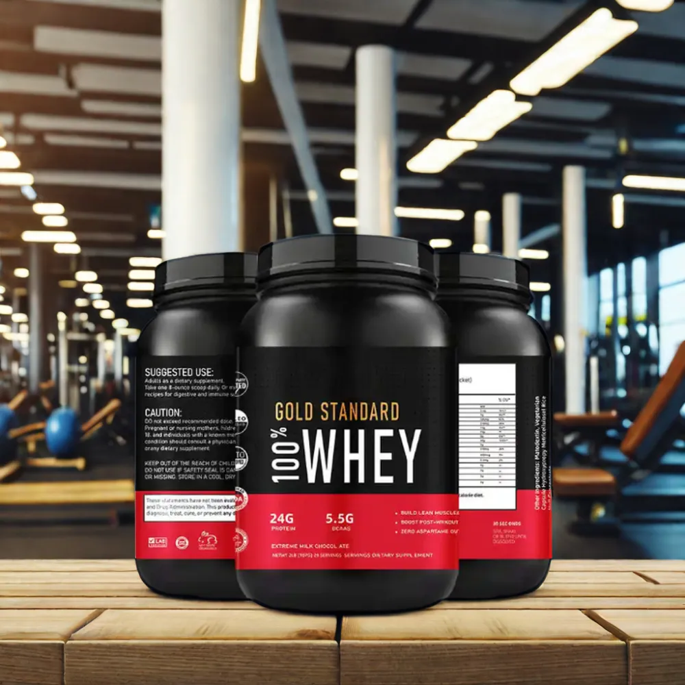 Logotipo personalizado Alta Qualidade Esporte Nutrição Ginásio Suplementos Massa Gainer Whey Protein Isolate Bulk