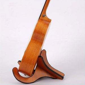 Support de guitare pliable en bois en forme de X, portable, avec un design durable et respectueux de l'environnement - Product Image 3