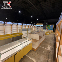 Meuble de Comptoir Commercial Moderne et Tendance pour Magasin de Jouets, Vitrine LED pour Présentoir de Poupées, Étagère de Présentation Personnalisée