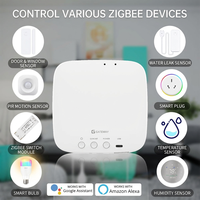 Passerelle Hub Zigbee Tuya Smart Filaire/Sans Fil pour la Domotique – Centre de Contrôle Vocal et Minuterie via l'Application Smart Life