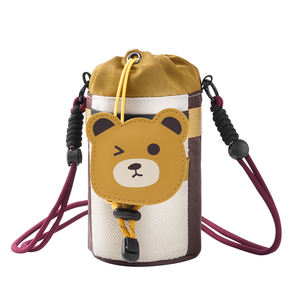 かわいい漫画のキャップカスタム自転車ボトルポータブル屋外スポーツ飲用色プラスチックウォーターボトル - Product Image 3