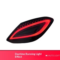 Pour Mercedes-Benz Classe C 2015-2021, Ensemble de feux arrière rouges OLIVER W205, Feux de circulation LED modifiés Devil Eye, Clignotants séquentiels