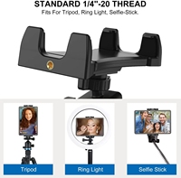 Support de tablette pour avion, réglable, essentiel pour les voyages, support pour iPad et téléphone, rotation à 360 degrés, portable, pour bureau, voiture, appui-tête