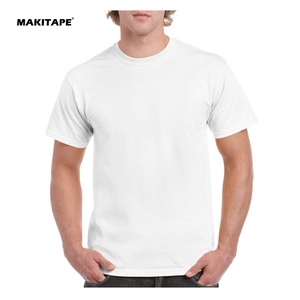 HG6300 T-shirt pour homme en coton 100% tricoté, impression numérique personnalisée, logo OEM, campagne électorale, impression blanche - Product Image 3