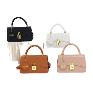 New Retro PU Leather Women's Vintage Shoulder <b>Bag</b> Armpit <b>Bag</b> Portable Letter Design Crossbody <b>Bag</b> - Product Image 2