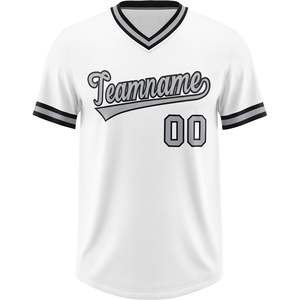 Maillot de Baseball à Col en V Personnalisé Chemise Pull-over Nom Numéro Logo Hip Hop Uniforme pour Hommes Femmes Jeunes Softball Porter - Product Image 1