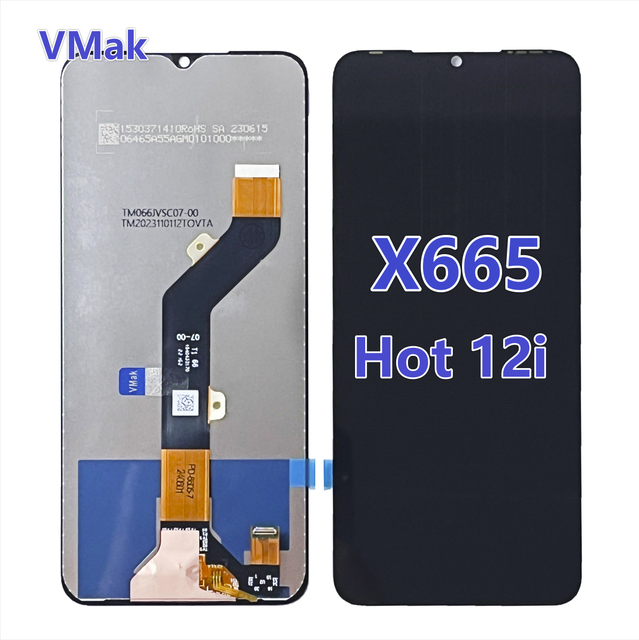 Mobile Phone LCDs for Infinix Hot 12i X665 Pantallas Hot 12i X665 LCD Screen