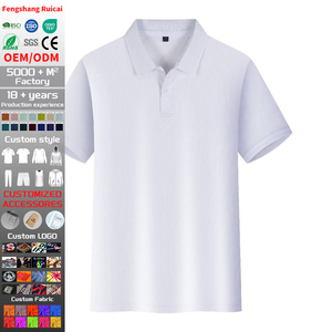 Camicia Polo Personalizzata da Uomo con Bottoni, Moda Business, <span class=keywords><strong>Abbigliamento</strong></span> da Lavoro, T-shirt a Maniche Corte, Top Casual, <span class=keywords><strong>Abbigliamento</strong></span> Maschile da Strada - Product Image 1