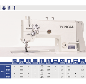 TW2-842 Compound Feed Industrial Sewing Machine Industrial Straight Stitch Sewing Machine - Product Image 2