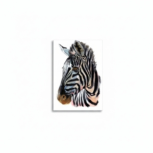 Elegant Printed Canvas Art - Abstract Zebra Design - Modern Bohemian Decor,<b>WRAPPED</b> CANVAS - Product Image 2