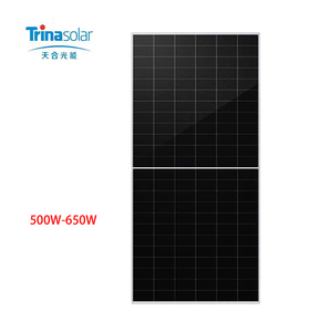 Paneles Solares con Potencias de 500W/550W/650W, de Una Cara y de Doble Cara, Calidad Original de Fábrica - Product Image 1