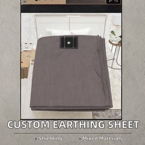 연결 코드로 건강한 가족을 위한 스테인리스 스틸 소재의 맞춤형 접지 시트 허용 - Product Image 3