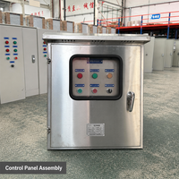 Boîtier de commande de pompe à boues en acier inoxydable JXF IP54, panneau de commande électrique pour pompe à eau industrielle intérieure 220V 380V 16A