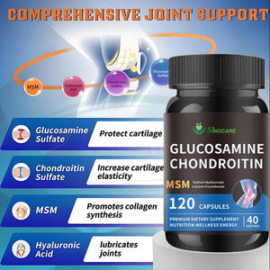 Supplément OEM Capsules de soutien Jointe flexibilité <span class=keywords><strong>Glucosamine</strong></span> Chondroïtine Sulfate Capsules Msm pour hommes - Product Image 3
