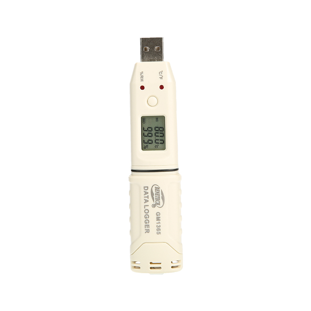 Digital Temperature And Humidity Data Logger Data Analysis Usb Waterproof