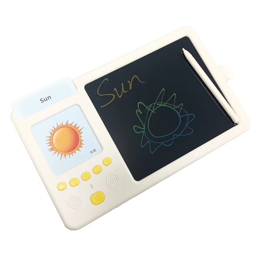 Tavoletta da disegno grafica con lavagna elettrica lcd con supporto da 8.5 pollici con penna a schermo per bambini che disegnano giocattoli natalizi