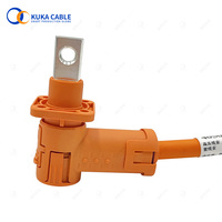 Connecteur de stockage d'énergie à courant élevé 100A 1000V DC Câble d'alimentation BMS Prise et prise de montage sur panneau pour ESS